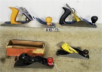 4 – Assorted hand planes, G+-Vg: Stanley: