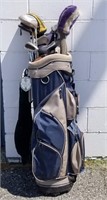 Golf Club Bag Full Of Clubs