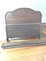 Vintage double size bed