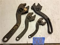OLD CRESCENT WRENCHES