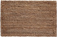 Classic Jute Solid Handwoven Reversible Mat