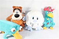 Lot of Disney Plushies - Humphrey, etc.