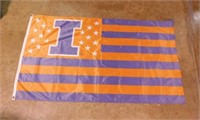 University of Illinois Illini: Nylon flag - Duffel
