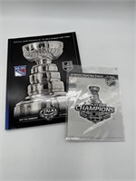 LA Kings Stanley Cup Finals Program and Emblem