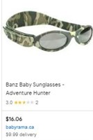 Baby Banz Adventure Sunglasses, Little Hunter