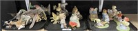 Homco Porcelain Wildlife Figurines, Cabbage Patch
