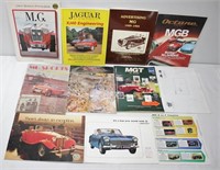 11pc MGB Car Collector's Booklets & Magazines