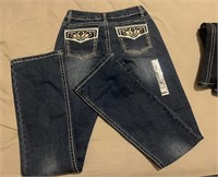 (Private) LADIES 8 PURE WESTERN JEANS