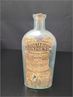 Antique Vegetable Compound Bottle