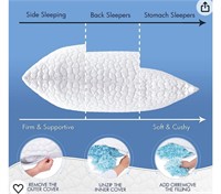 QUEEN SIZE CERTI-PUR-US COOLING PILLOWS