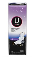 U by Kotex Security Maxi Wings - Extra Heavy Overs