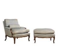 Louis XVI Style Two Part Chaise Lounge