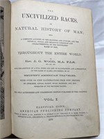 1870 thick Uncivilized Races history of man