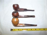 Three Kaywoodie pipes