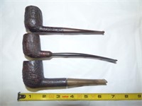 Three Dunhill Shell pipes