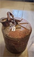 Vintage Justrite Gas Can