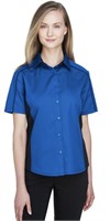 27 True North Ladies' Colorblock Twill Shirt S