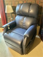Golden faux leather lift chair --like new