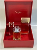 GENUINE DESIGNER CARTIER PERFUMES & CARTIER BOX