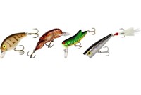 NEW - Fishing Lures - Rebel Classic Critters 4 PK