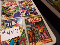 12) assorted vintage comic books