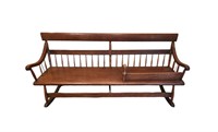 Rocking "Granny" Bench with Removable Baby Guard