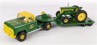 Custom John Deere Truck w/ Trailer & Tractor