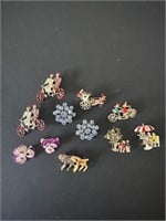 Miniature Brooch / Pin Collection