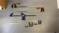 Assorted Large Clamps