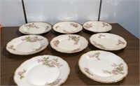 Vintage Lot of 8 Limoges Coronet France Dishes