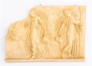 After Kallimachos, Dancing Maenads, Plaster Frieze