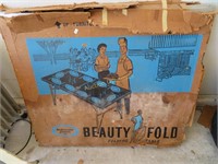 Vintage, Aluminum Folding Camp Table