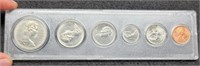1970 6 Coin Canada Mint Set