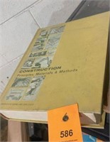 Construction vintage text book