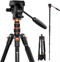 GEEKOTO Video Tripod  77  20lbs Load