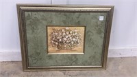 Framed Flower Print