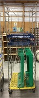 Wire mobile bakers rack-24 x 26 x 75
