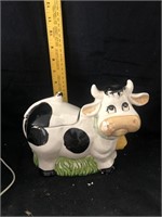 Cow cookie jar