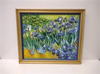 Van Gogh "Irises" Hand Painted Reproduction