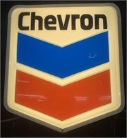Commercial Lighted Chevron Sign WORKS