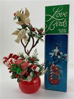 1978 Love Birds Xmas Decor in Box