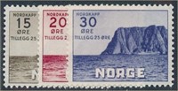 NORWAY #B28-B30 MINT VF LH