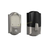 Schlage $293 Retail Door Lock Camelot Satin