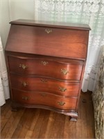 Mid Century Mahogany Secretary Desk