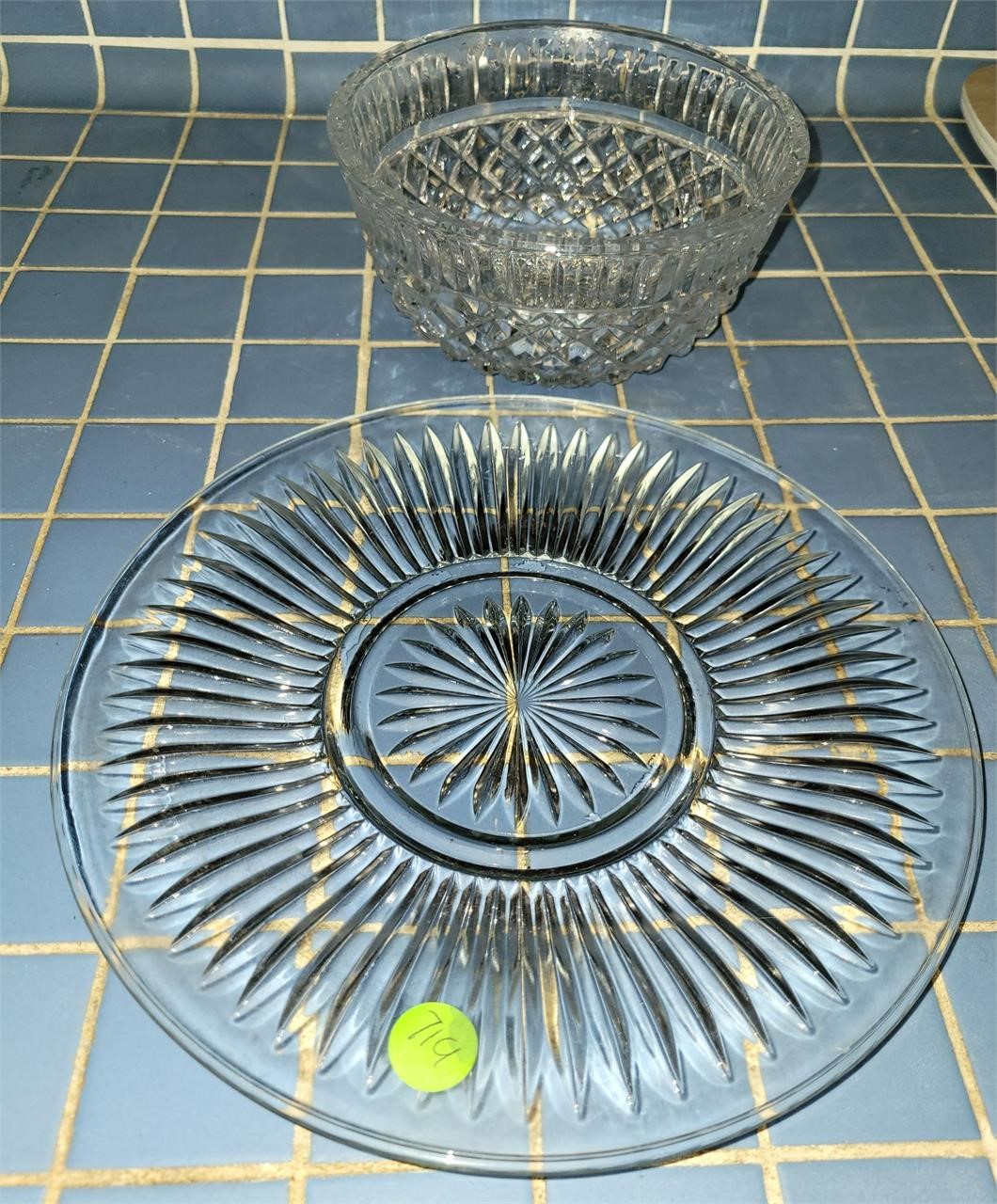 Plate and Bowl