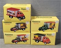 (5) First Gear Remington Birds Series Trucks