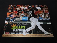 Eloy Jimenez Signed 8x10 Photo RCA COA