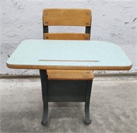 (AU) Vintage School Child Desk/ Chair