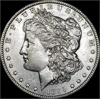 1895-O US Morgan Silver Dollar AU+ Key Date, Rare