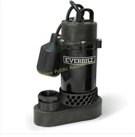 Everbilt $183 Retail 1/2 HP Aluminum Sump Pump